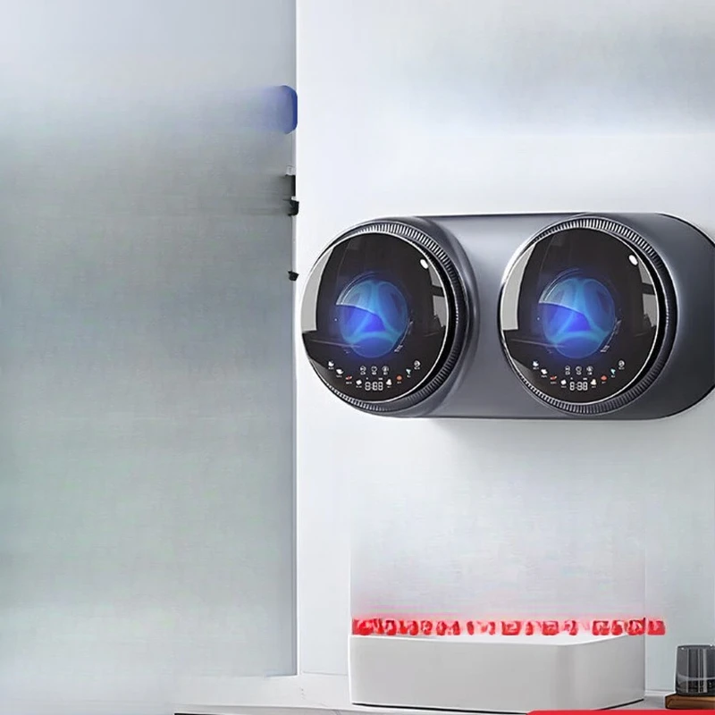 Underwear washing machine, special for underwear, mini small wall-mounted double bucket double warehouse, sock washin