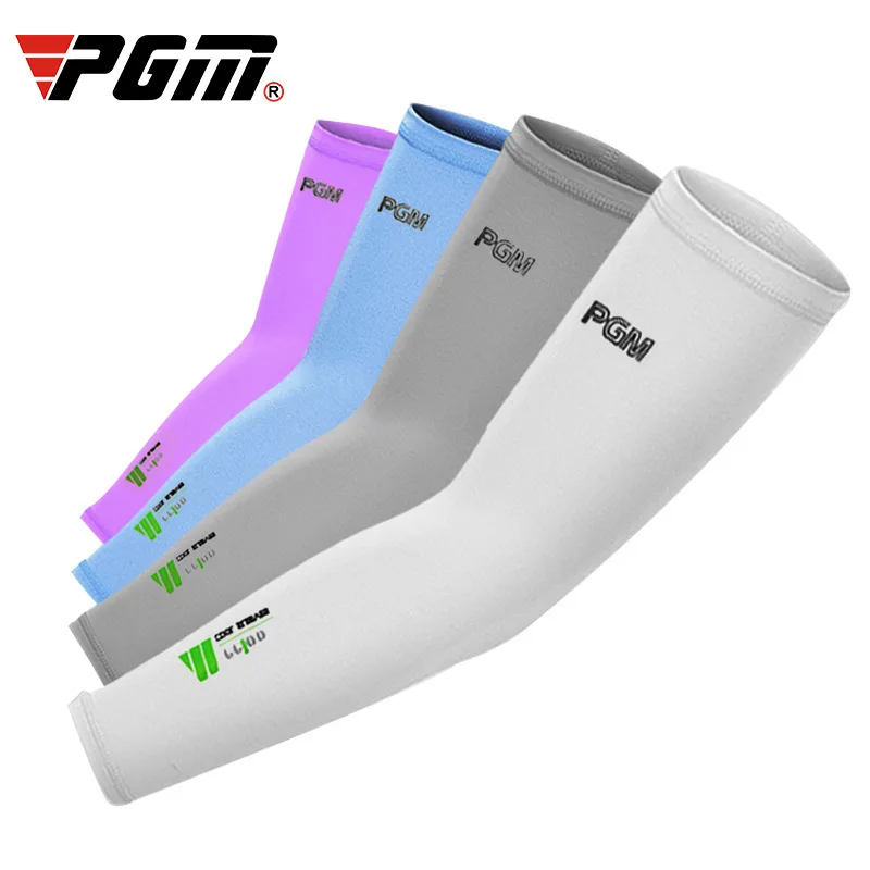 PGM High Elastic Durable Soft Golf Sun Protection Arm Sleeves Men Women Breathable Anti Uv Ice Silk Sleeve Golf Accessories 토시