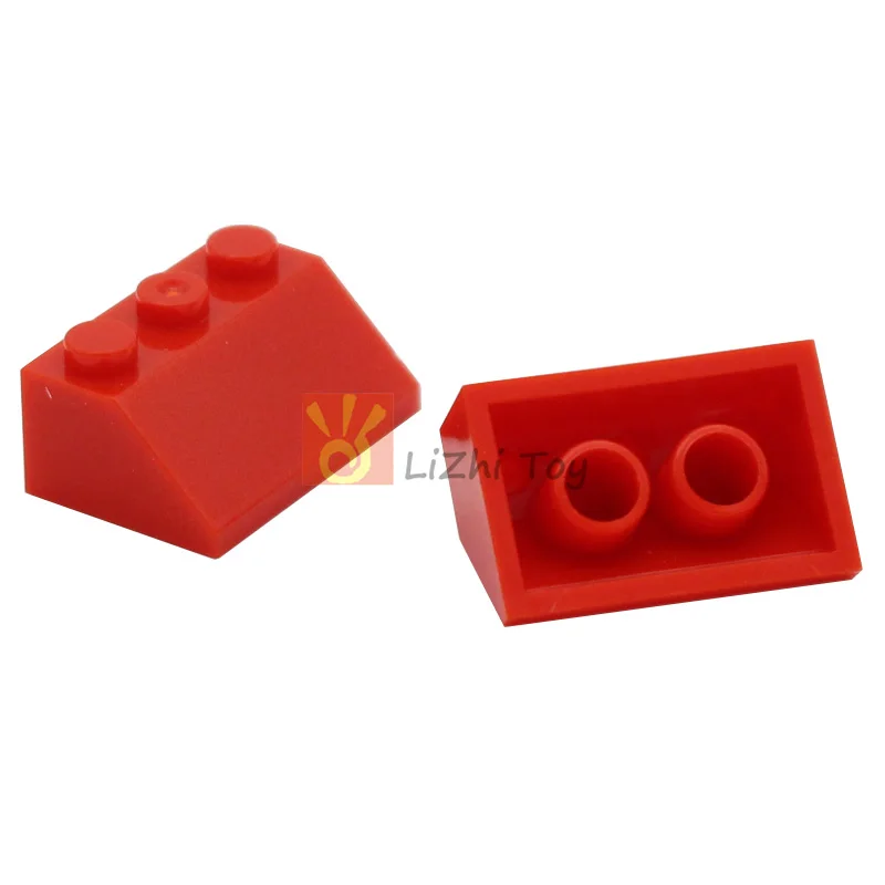 50pcs MOC Bricks House Top Roof Slope 45 2x3 3038 DIY Building Block Compatible with Assembles City Street View Toys