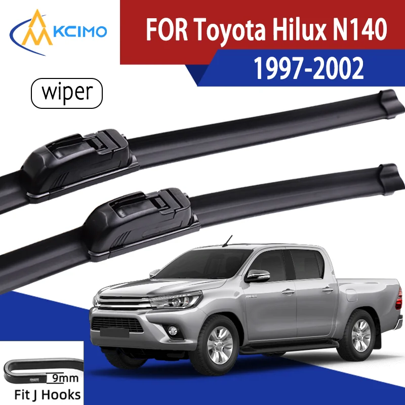 

Windscreen Window Wiper Blades For Toyota Hilux N140 N150 N160 N170 1997-2002 Cleaning Auto Accessories 17"+17"