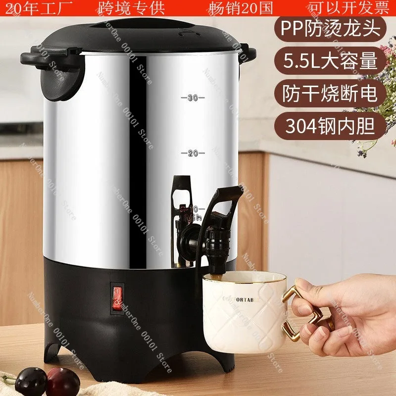 5L Stainless Steel Electric Tea Kettle 30 Cup Coffee Water Boiler 110V Large Capacity Heating Pot Multi Purpose 2026 Catering view 2