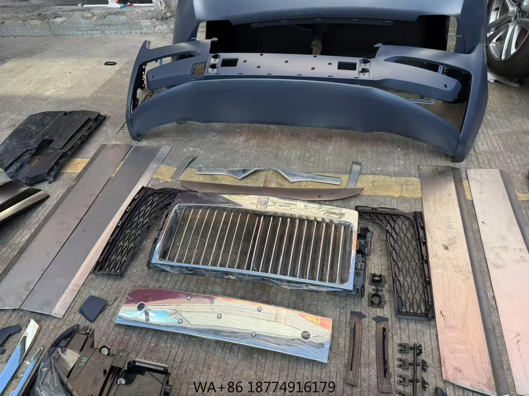 

For PP Metal Body Kit for Ghost 1st/2nd Gen to 3rd Gen Upgrade