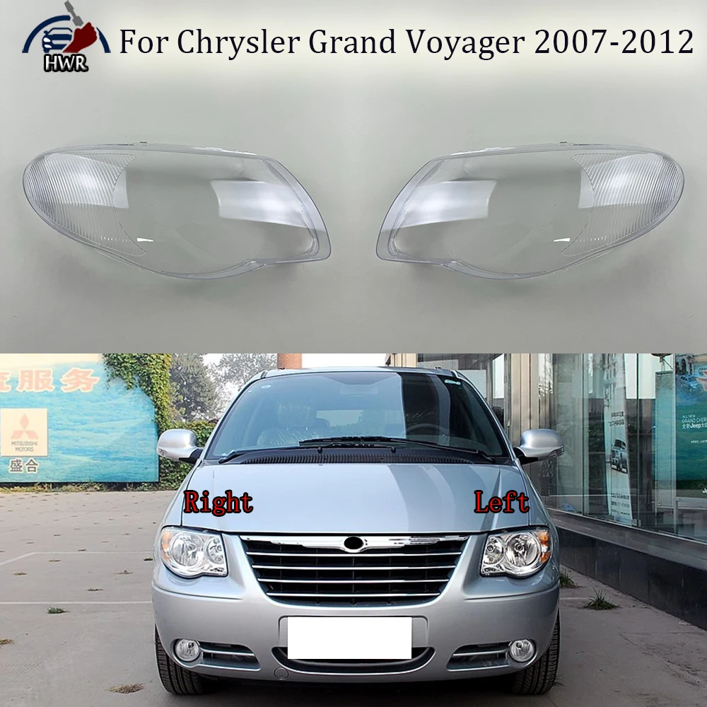 

Headlamp Cover Transparent Headlight Shell Lens Plexiglass Replace Original Lampshade For Chrysler Grand Voyager 2007-2012