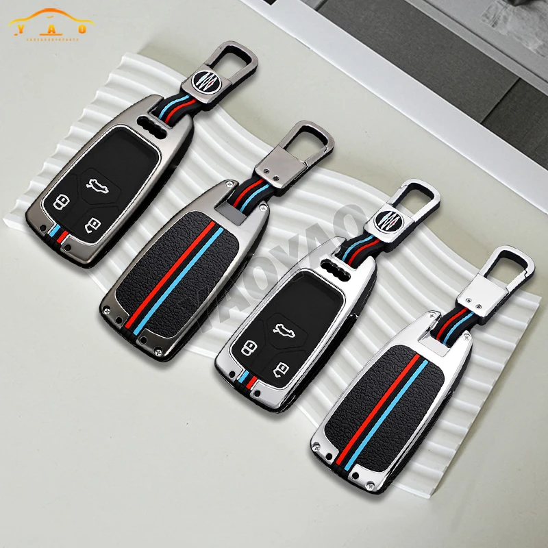 

For Audi A4 B9 A5 A6 8S 8W Q5 Q7 4M S4 S5 S7 TT TTS TFSI RS Fashion Car Remote Key Case Cover Shell