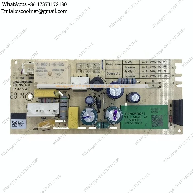 2207100086 W19-50AB-ZY Chest Freezer Control Board Modulatory PCB for Magic Chef Danby Avanti Appliances Parts