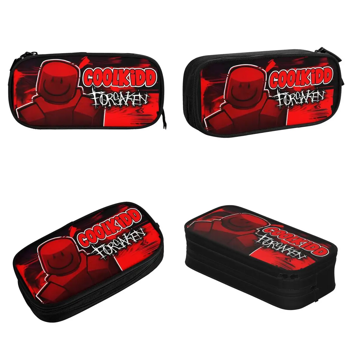 Forsakens Coolkidd Astucci per matite Borse portapenne alla moda Ragazze Ragazzi Astucci per regali per ufficio di grande capacità