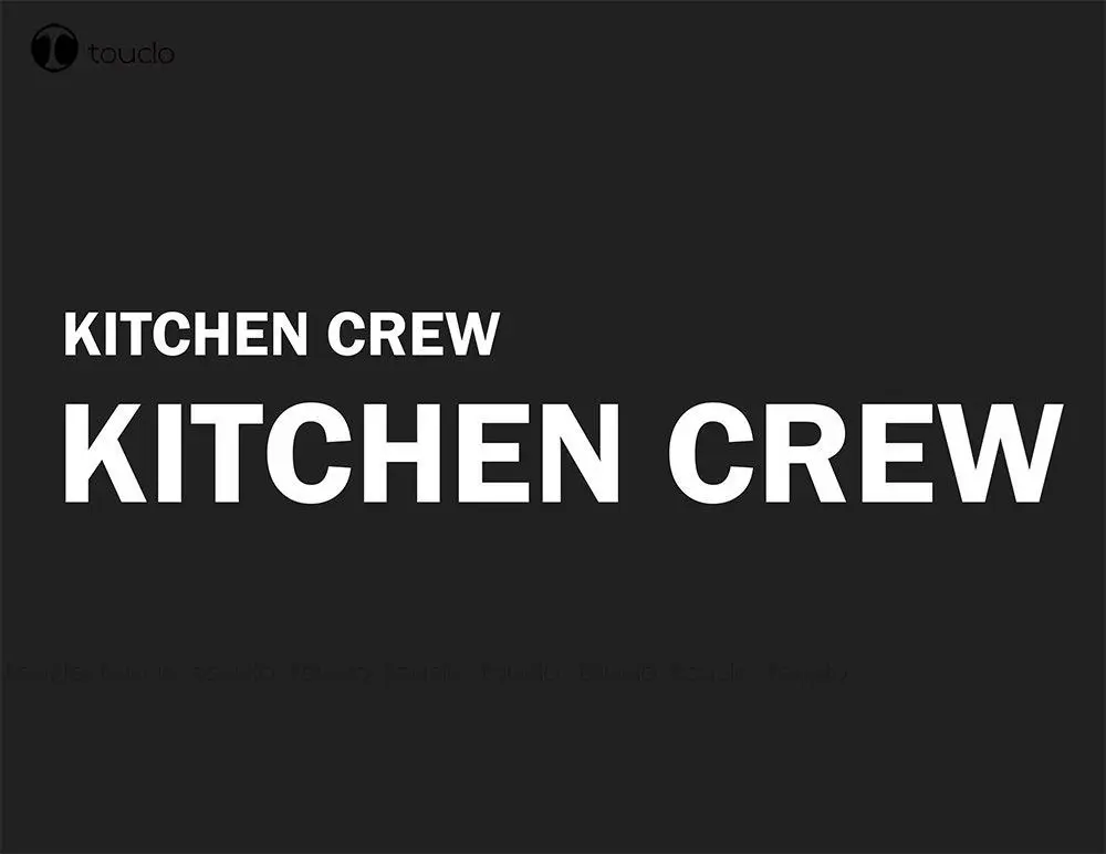 New Short Sleeve Casual Kitchen Crew T-Shirt, Kitchen Staff, Employee, Hospitality, Customer Service Custom T Shirts