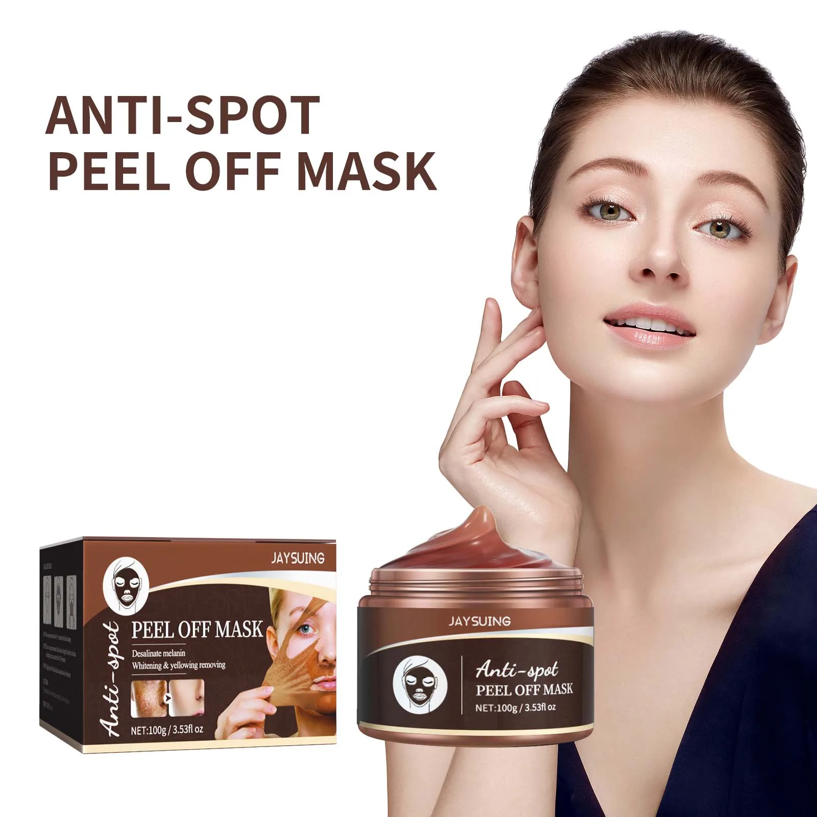 

Firming Brighten Facial Peel-Off Mask Reduce Melanin Production Improve Dullness Deep Nourish Skin Moisturiz Sleep Facial Mask