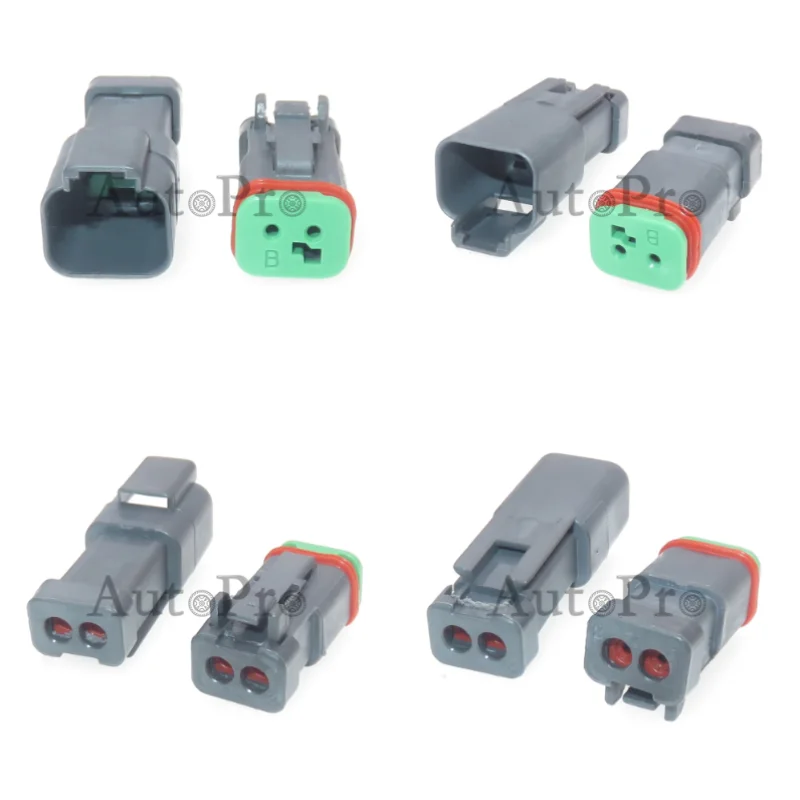 1 Set 2-Pin AC-Steckverbinder für Automobile DT04-2P-E005 DT06-2S-EP06 Wasserdichter Stecker-Adapter für Fahrzeuge