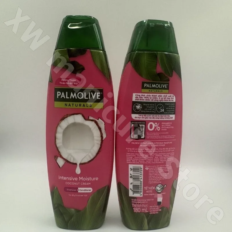 تايلاند بالموليف ناتشورالز جوز الهند جوهر العناية بالشعر شامبو إصلاح مغذي ناعم تحسين التجعد الطازجة فلوش 180 مللي #5