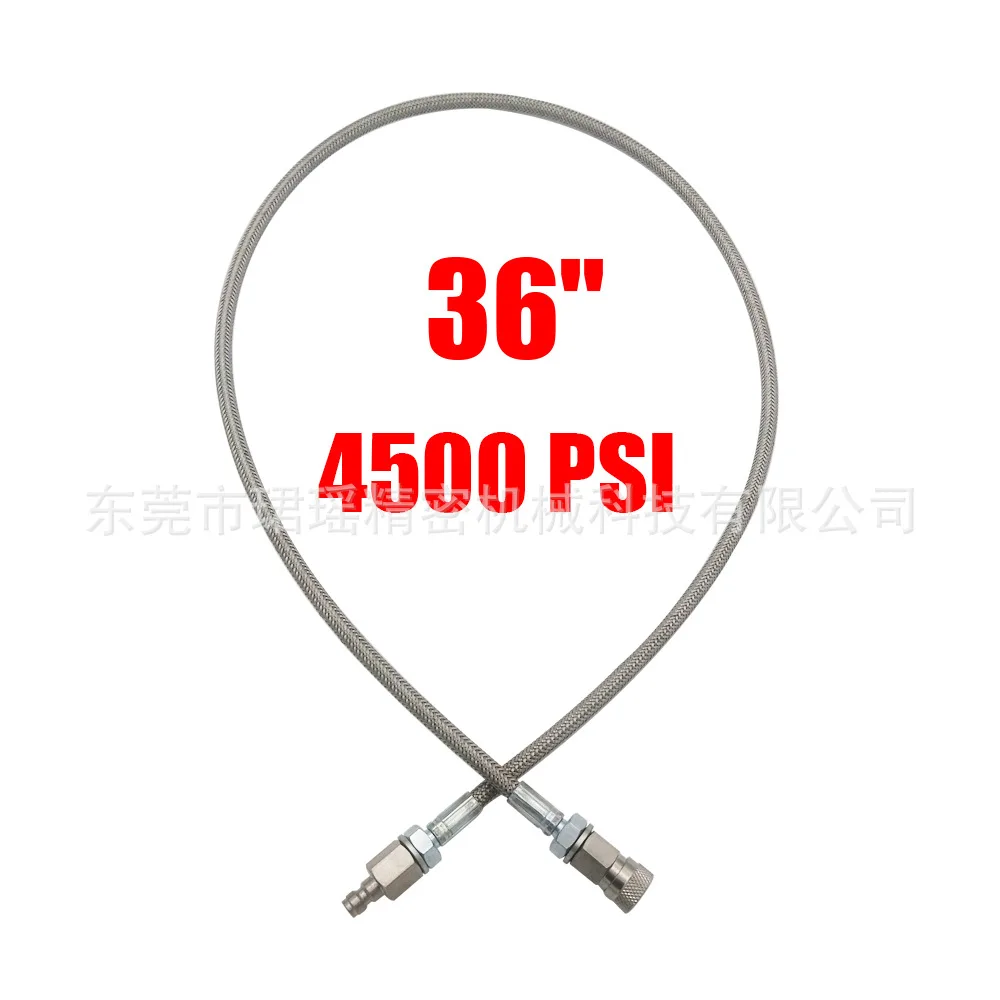 

2Pcs 36 inch stainless steel male and female steel braided tube inflatable tube for inflatable system