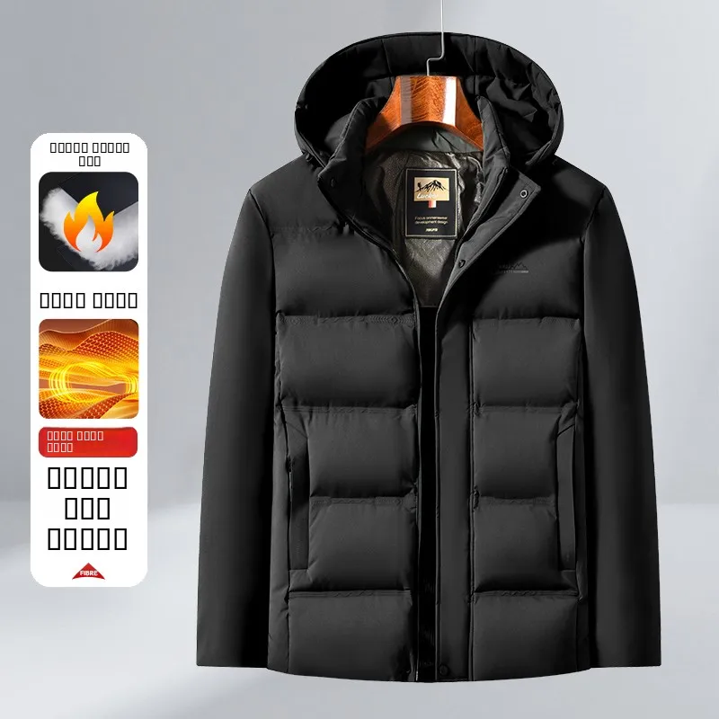 Faionable تنوعا القطن Jaet ثلاثية الأبعاد الرجال عادية انفصال قبعة جديدة دافئة يندبروف or ألياف البوليستر الوقوف صالح #2