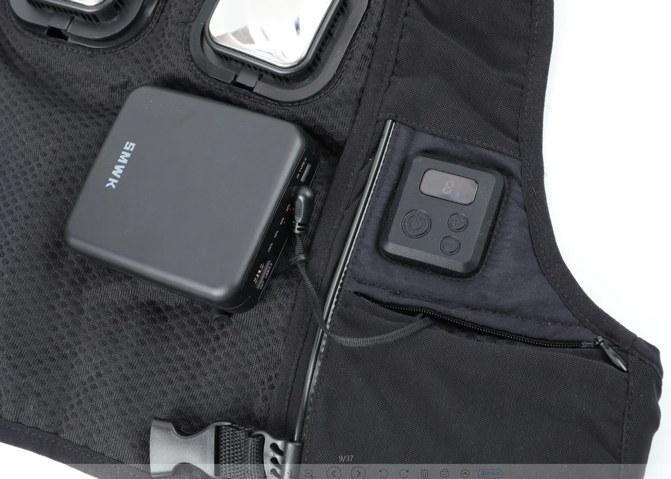 Colete de resfriamento e aquecimento semicondutores SM-2406SC