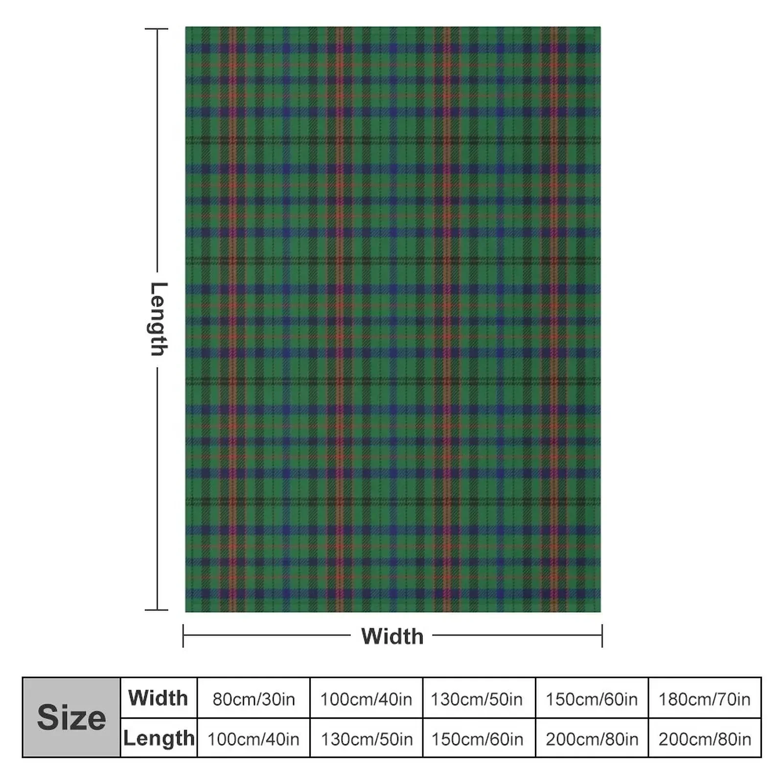 Owen/Bowen Family Welsh Dragon Tartan Throw Blanket heavy to sleep Tourist Summer Blankets