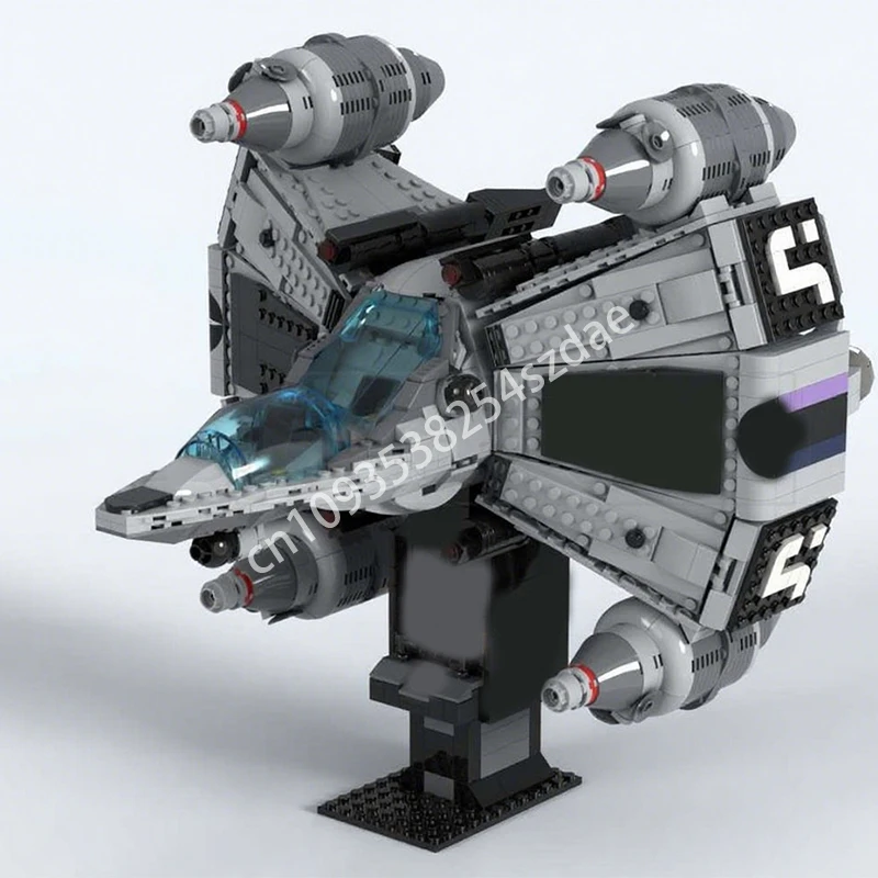 

1520 шт. MOC Gunstar The Last Starfighter, строительные блоки STEM, образовательные пластиковые космические воображения, рождественская игрушка в подарок