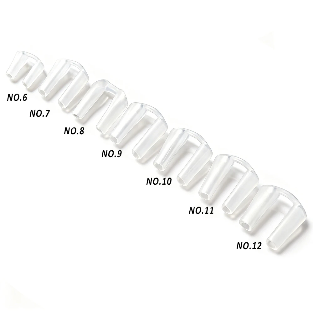 7 Sizes Postoperative Silica Gel Nose Clip Nostril Retainer Clear Shaping Nostril Support Beauty Noseclip Adjust Crooked Nose