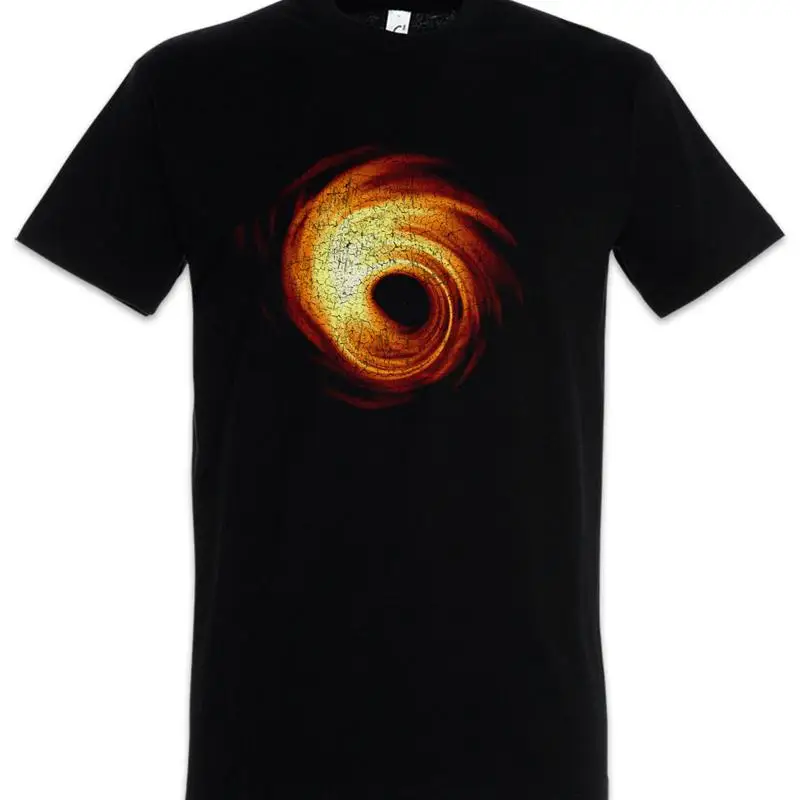 

Black Hole T Shirt Geek Nerd Space Station Cosmos Planets Picture Love