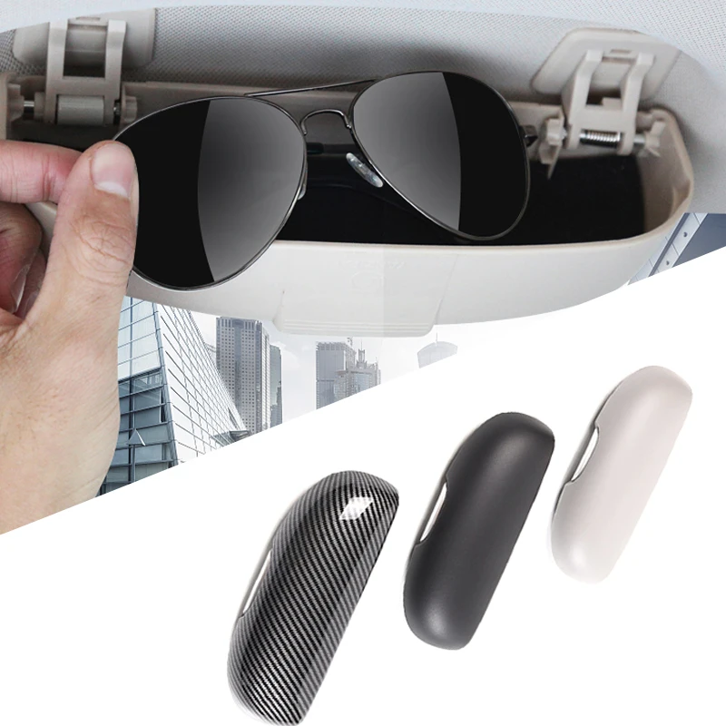 Car Sunglasses Case Holder Glasses Box For Mercedes Benz A B C E S M GL GLC GLA GLS V Class W176 W246 W205 W213 W222 For Vito