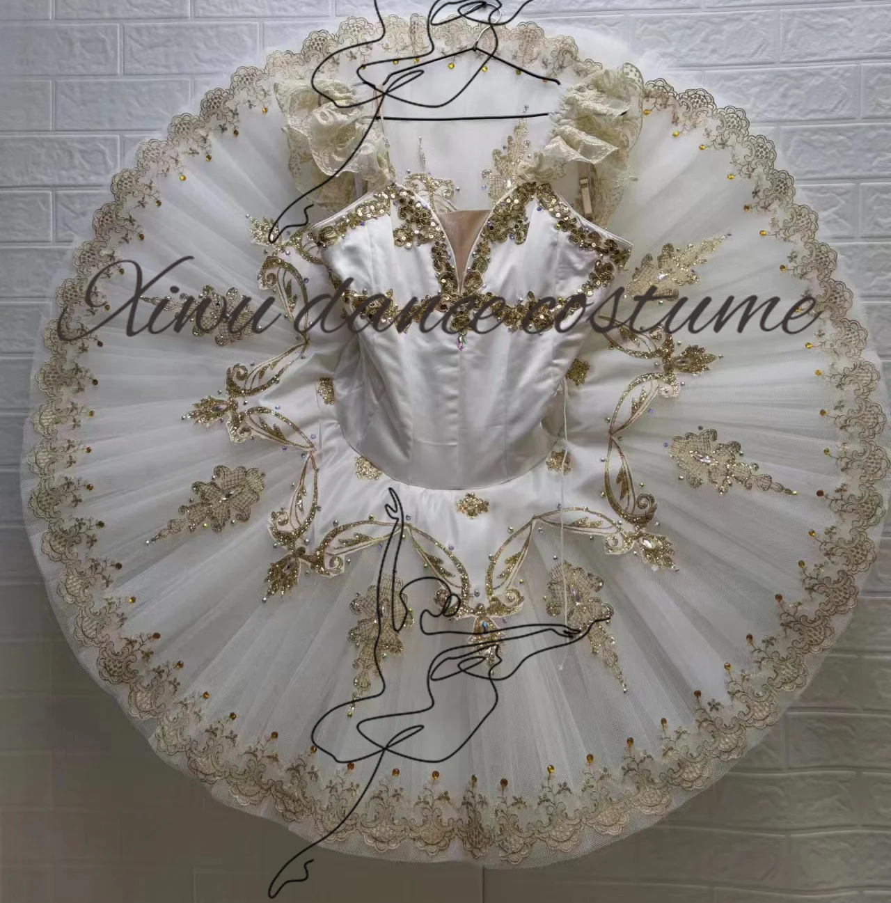 Professional high-quality custom-size ballet performance ballet costume high-end competition ballet dress