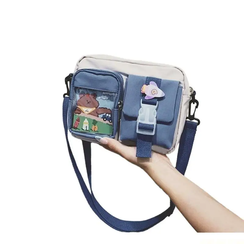 X90D Cartoon Print Crossbody Bag Fashionable Shoulder Bag for Girls & Women