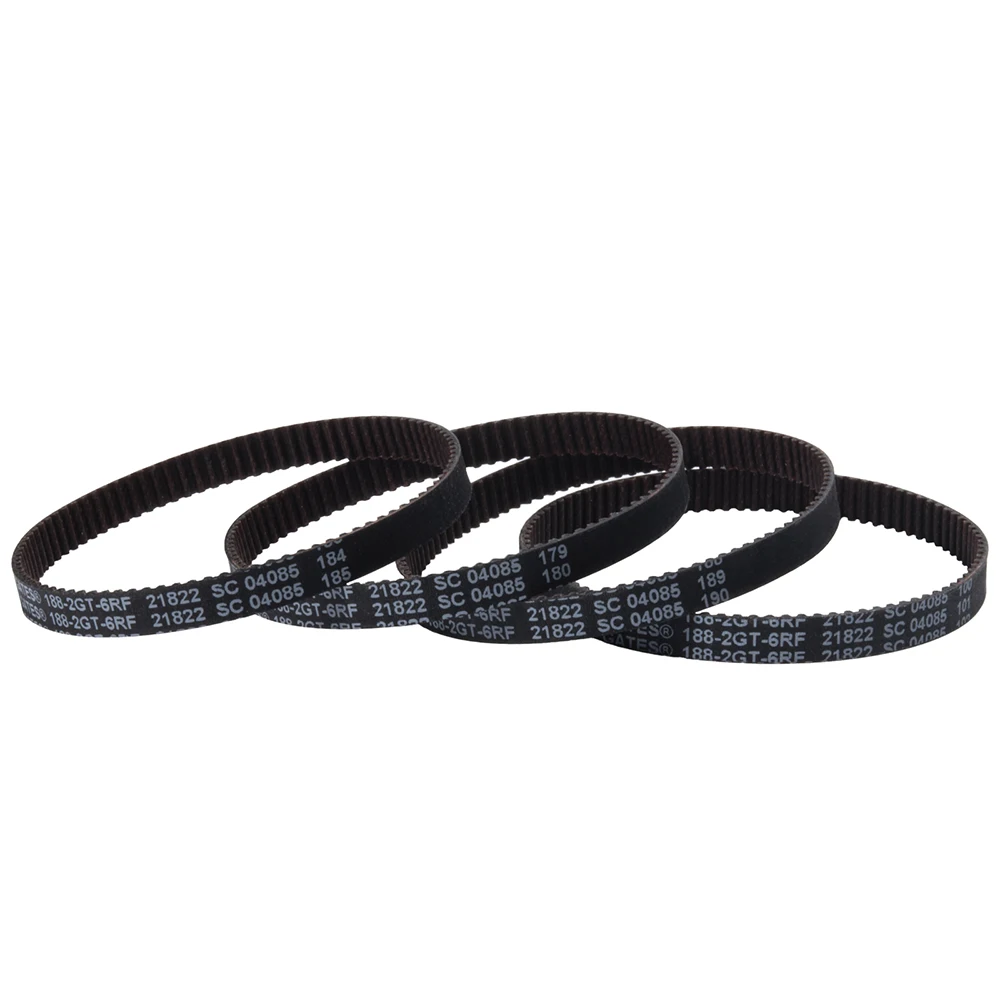 VORON 2.4 مجموعة غيتس LL-2GT GT2-188MM حلقة مغلقة حزام 6 مللي متر متزامن حزام أطقم ثلاثية الأبعاد أجزاء الطابعة للطابعة VORON #4