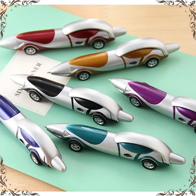 

Wholesale Creative Student Stationery Gift Car Ballpoint Pen Student Writing Press Decompression Plastic Pen
