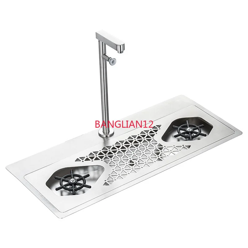 

Stainless steel bar built-in cup washer cup flush high-pressure cup washer sink