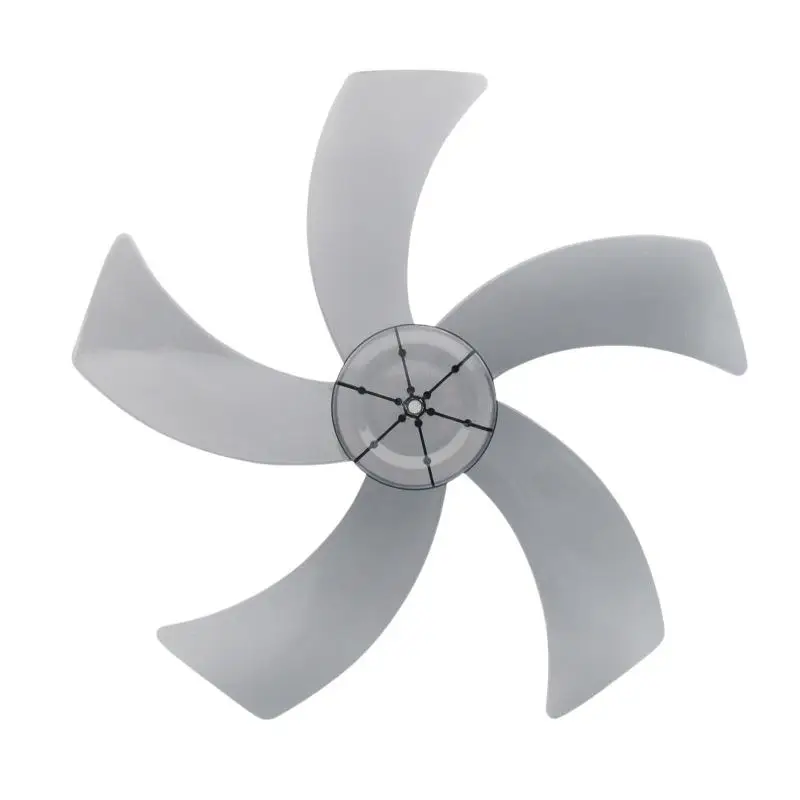 18 Inch 5 Leaves Plastic Fan Blade Transparent Accessory For Table Pedestal Stand Fan Replacement