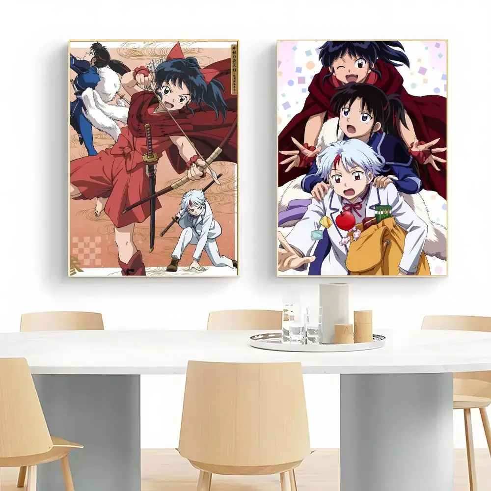 Adventure Anime Y-Yashahime Princess Half-Demon Poster Wall Art Print Decorative Mural Home Decor Gift Unframed