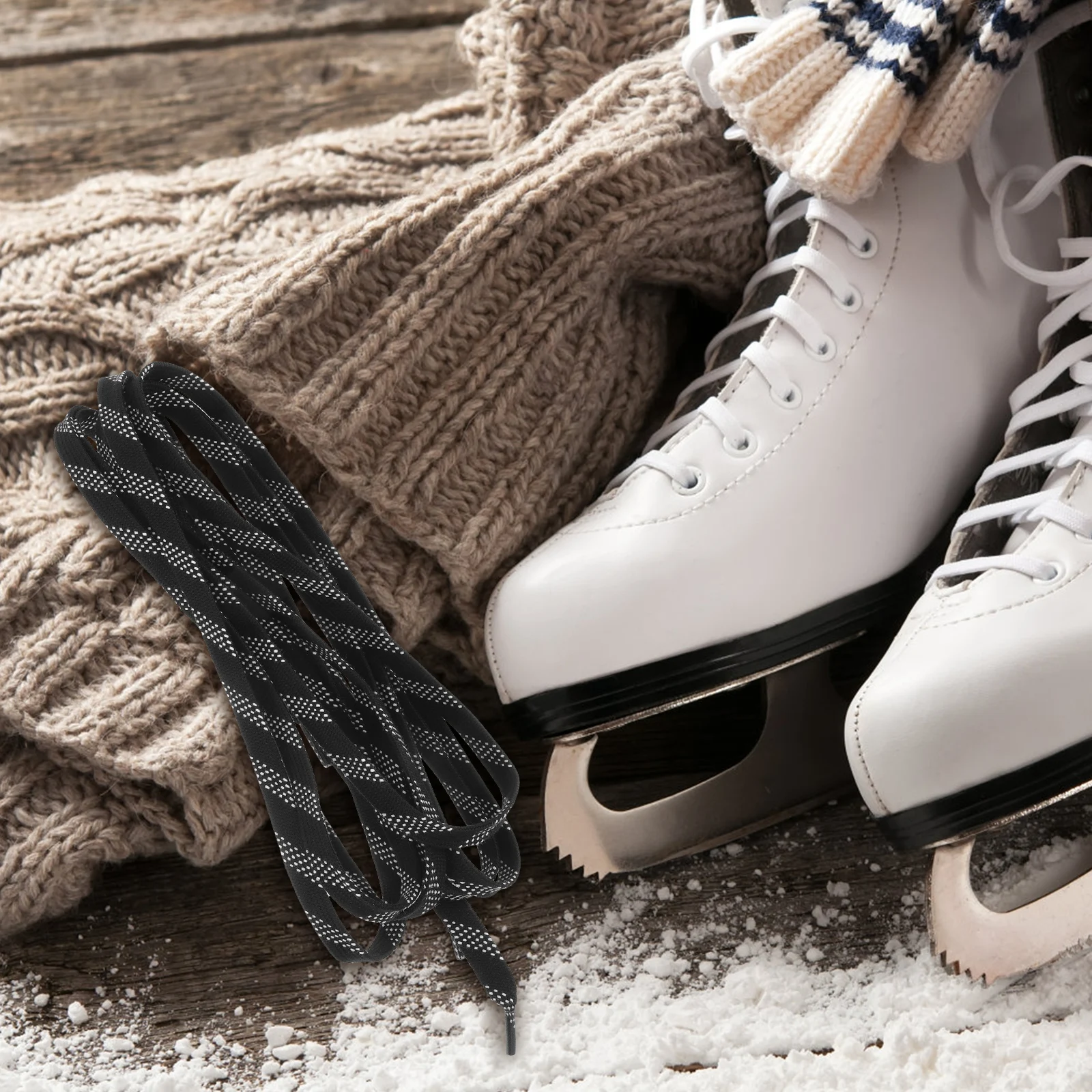 

Hockey Shoelaces Roller Skate Accessory Ice Skates Shoes for Iceskates Dedicated