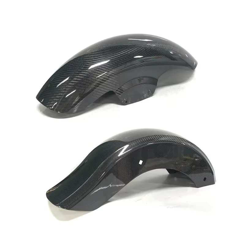 Motor Bike for Harley Davidson Touring Models Rear Fender Real Carbon Fiber Front Mudguard for Harley Davidson 2009-2023