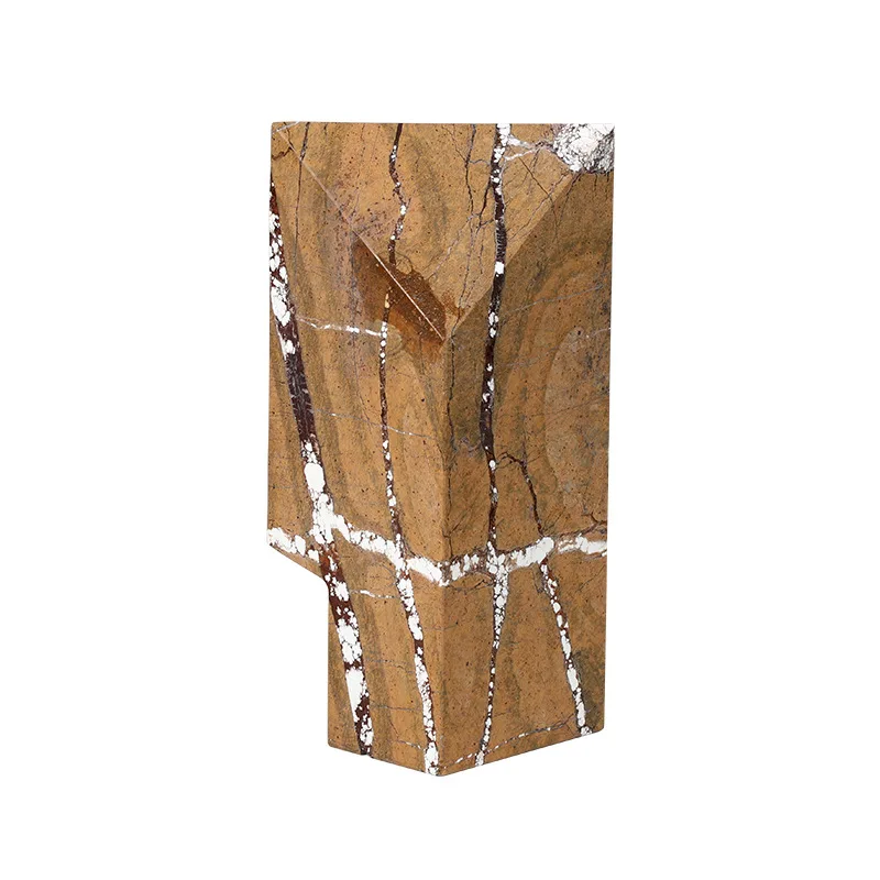 

sabi multi-faceted geometric marble ornament cross-border home exhibition hall decoration cabinet desktop decoration crafts
