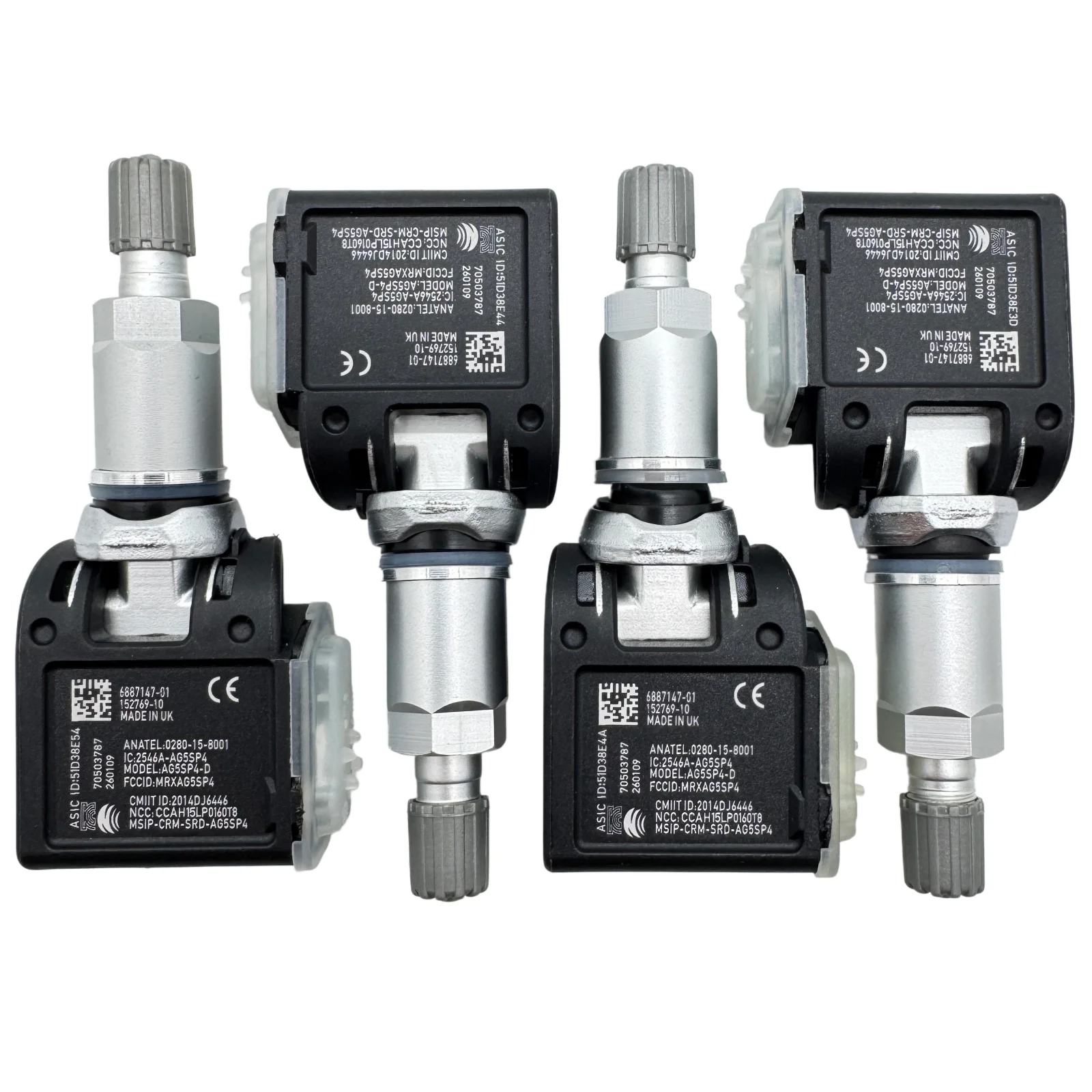 

4Pcs New Tpms Tire Pressure Sensor 433Mhz for Bmw G30 F12 G11 G01 G02 G05 G06 G07