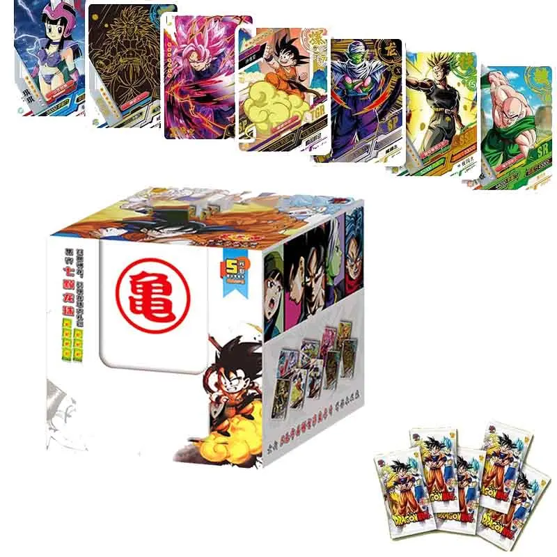 

New Dragon Ball Collection Card Japanese Anime Cartas TCG Game Cards For Kids Birthday Gift