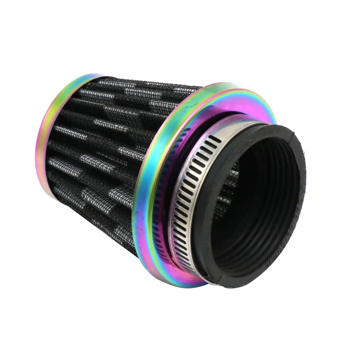 ZSDTRP Universal 35/38/42/45/50/55/58mm Motorcycle Air Filter Intake Pipe for 50cc 110cc 125cc 250cc ATV Dirt Bike Accessories