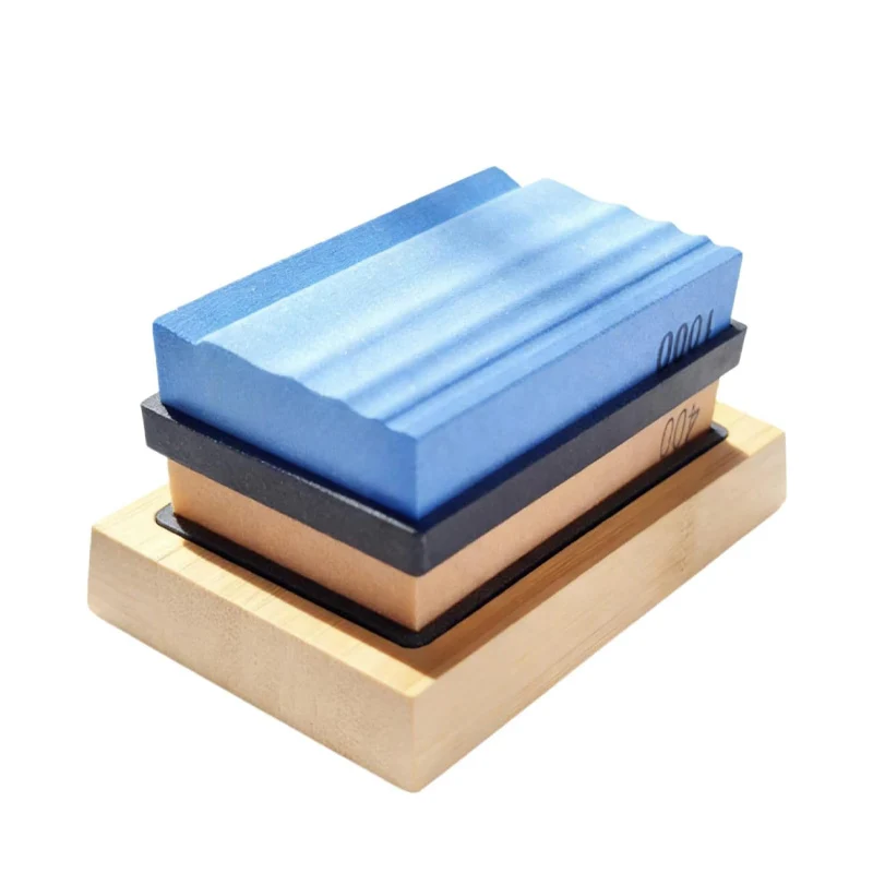 Kitchen Knife Sharpening Tool 151*63*9mm 240#-2000# Starry Surface Ultra-thin Diamond Whetstone with EVA Base