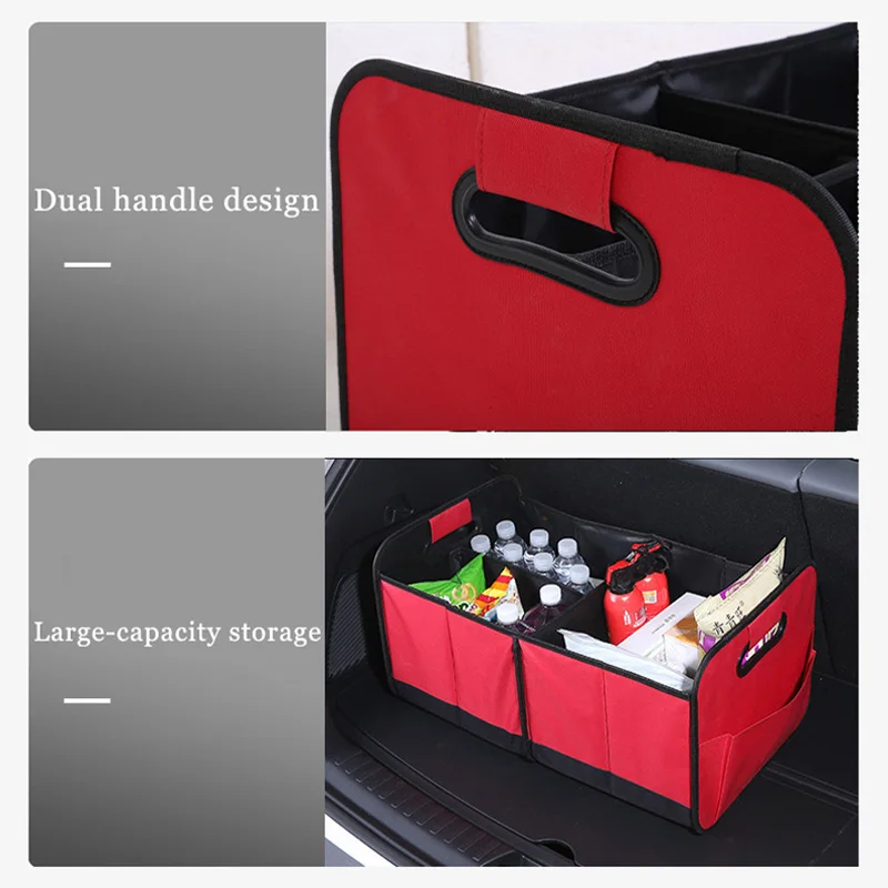 

Car Storage Box Foldable Outdoor Waterproof Large Capacity Car Trunk Tool Box Storage Bag Multifunctional Oxford Cloth Material