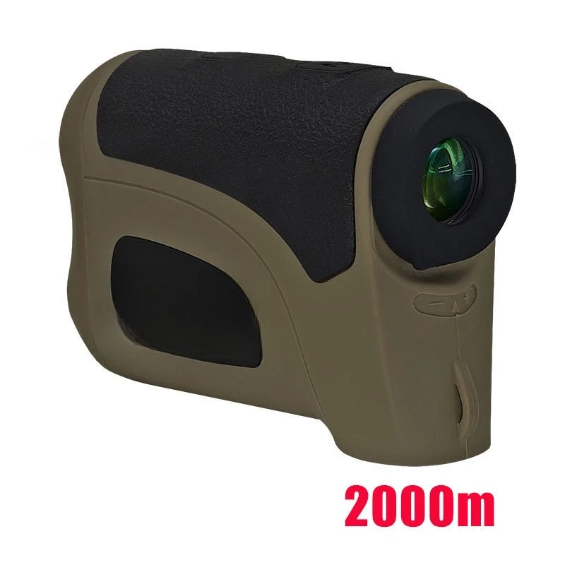Outdoor Laser‑ranging Tool, 2000M Telescope‑style Apparatus for Multi‑function Height‑Angle & Golf Measurement