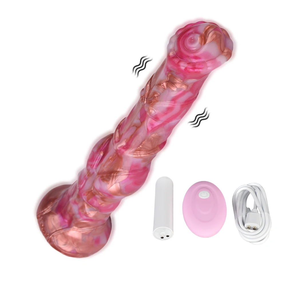 SMMQ Silicone Dildo Vibrator For Women Dildo Sex Toy Vibrating Dick Remote Control Penis Bullet Vibrator Anal Sex Product
