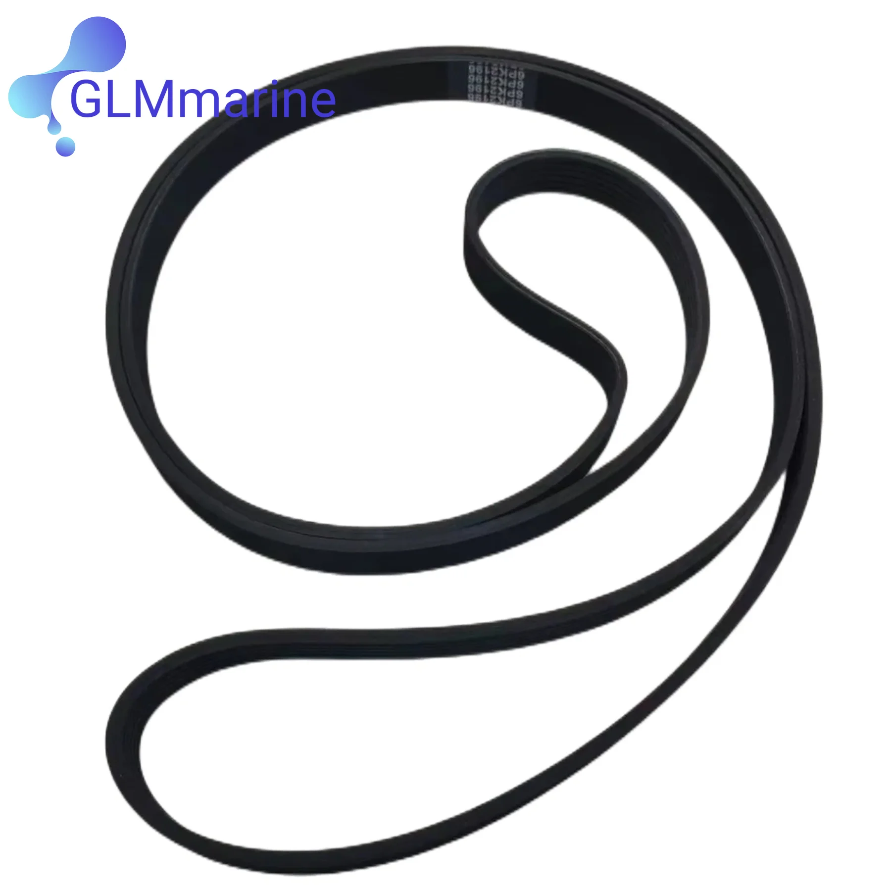 3582696 Power Steering Drive Belt Compatible with Volvo Penta D4 D6 Series D4-260A  D4-260A Serpentine Replacement 21407028 view 4