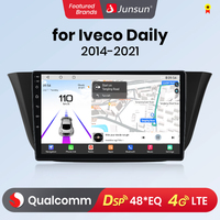 Junsun Android13 Qualcomm 8 Core Wireless CarPlay for Apple Android car Car Radio For Iveco Daily 2014-2021 Car Radio GPS RDS