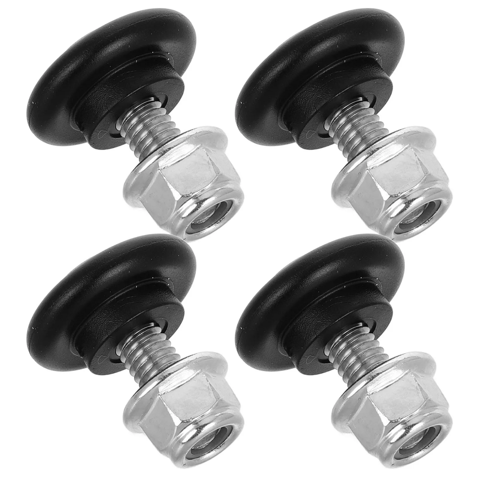 4 قطعة دراجة نارية مربع خلفي مشبك قاعدة لوحة سبائك الألومنيوم الإفراج السريع خفيفة الوزن صندوق أمتعة قوس دراجة نارية جزء #6