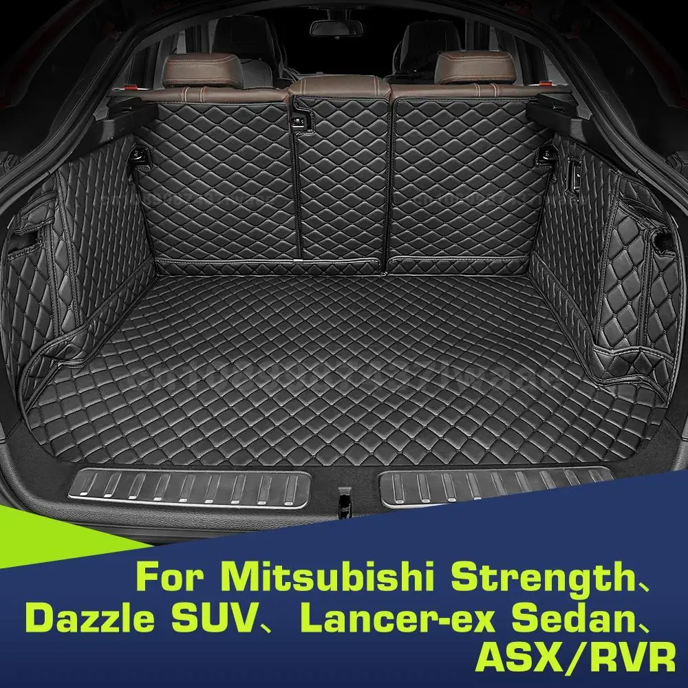 

Для Mitsubishi Strength、Dazzle SUV、Lancer-ex Sedan、ASX/RVR автоматический коврик для багажника с полным покрытием, автомобильный грузовой вкладыш, аксессуары для интерьера
