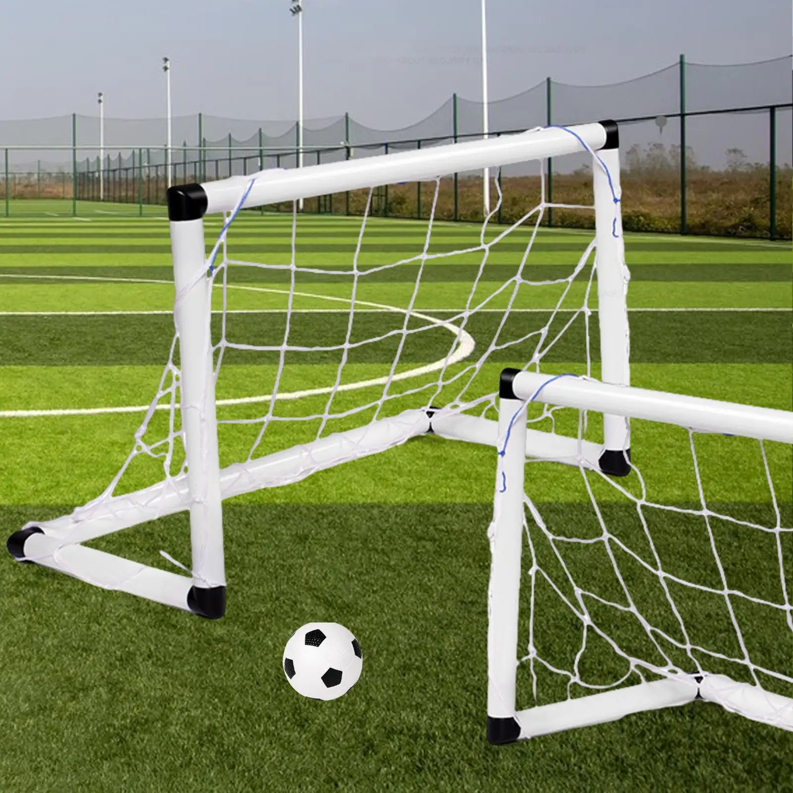 

Kids Soccer Goals Set, Football Goal Frame Lightweight Football Net, Training Soccer Goal Folding Soccer Goal,