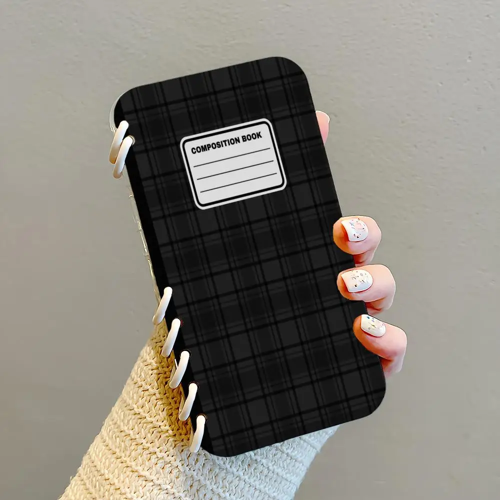 Чехол-книжка Haige American Workbook Style для iPhone 17, 16, 15, 14, 13, 12, 11 Pro/Max/Plus, противоударный и защищающий от падений
