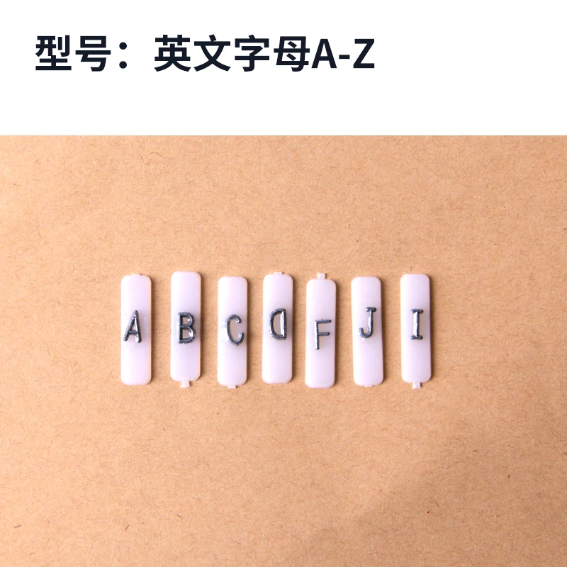 Industrial flaw detection lead type non-magnetic X-ray lead type Chinese English numerical alphabet arrow lead type