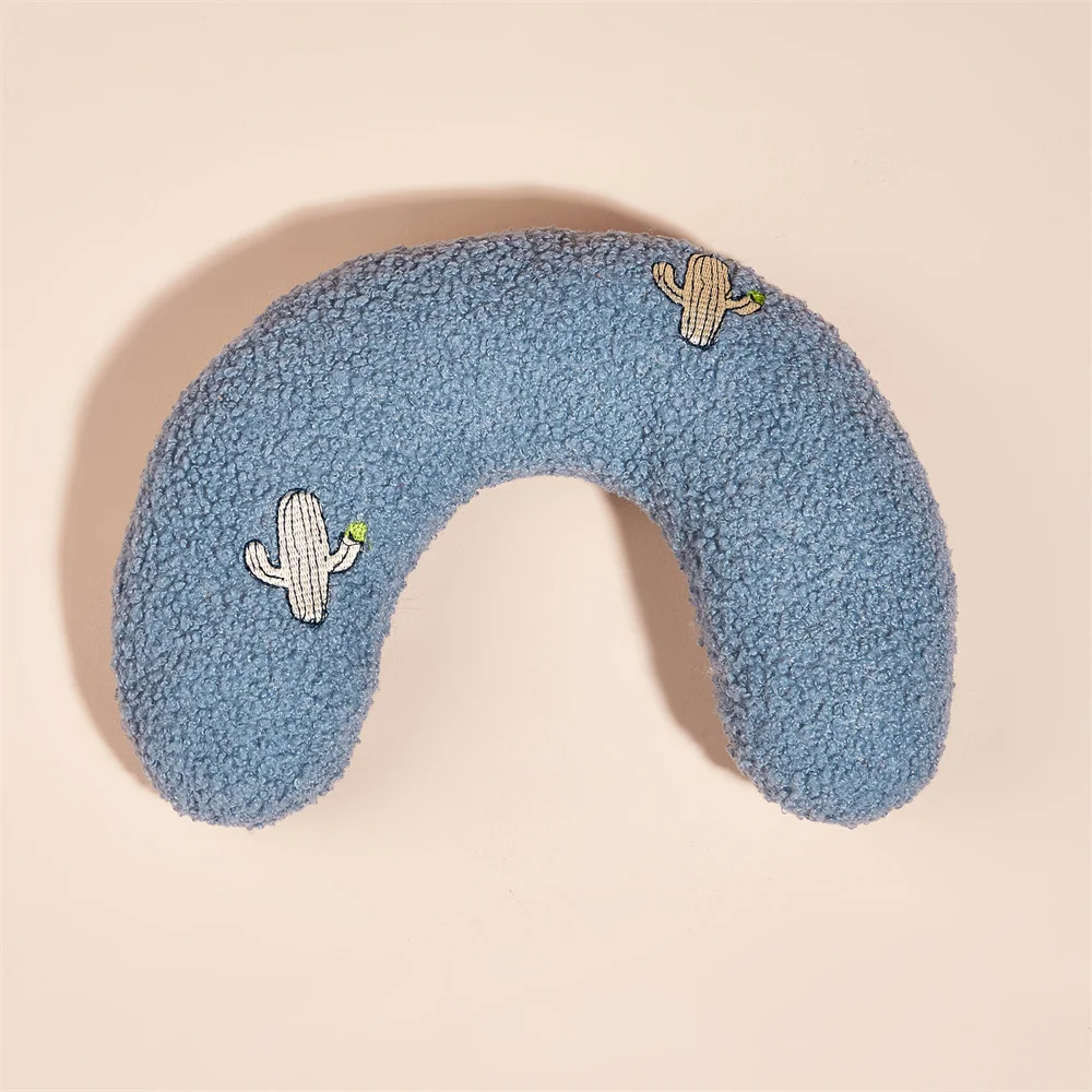 Mint Pillow Easy To Carry Sleep Aid Durable Useful Essential For Winter Cat Toys Cervical Spine Support Soft And Comfortable