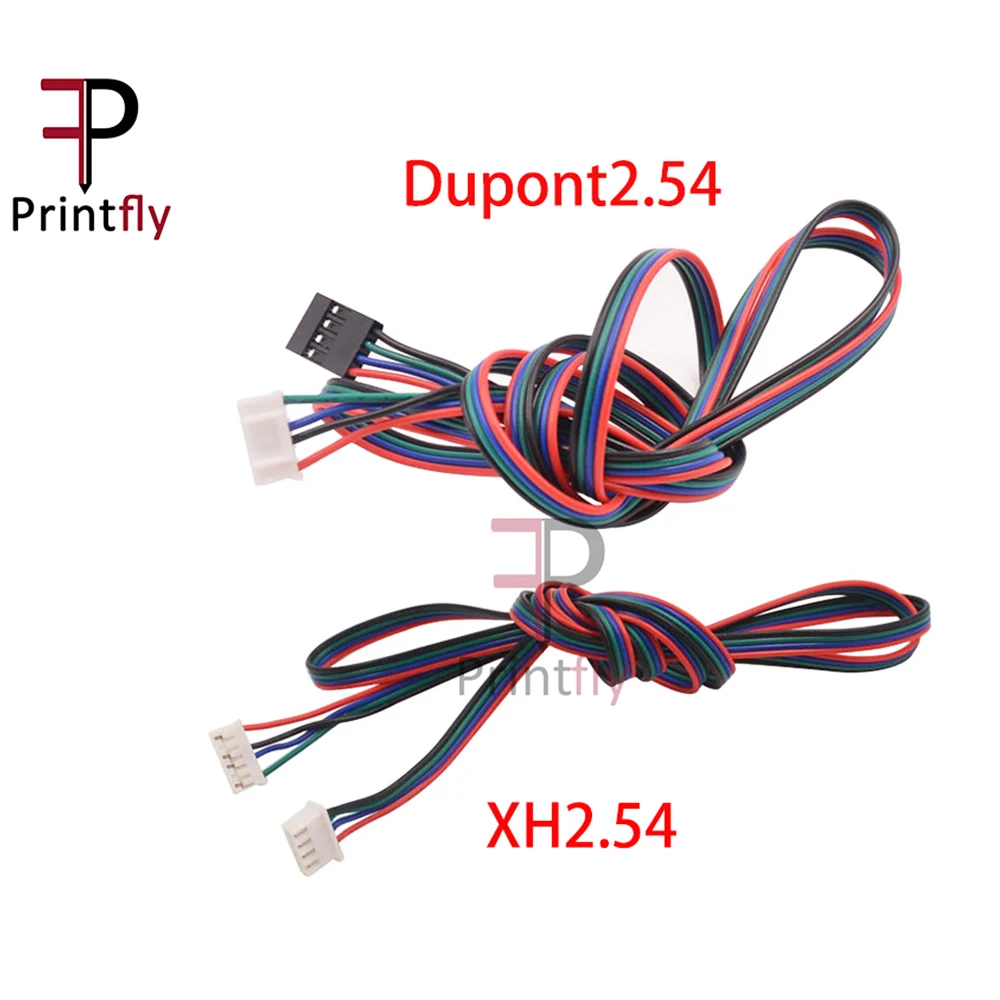 3D Printer Stappenmotor Kabels XH2.54 Dupont2.54 Lengte 70 CM/100 CM/120 CM/150 CM/200 CM/300 CM 4pin naar 6pin 42 Connector Draad