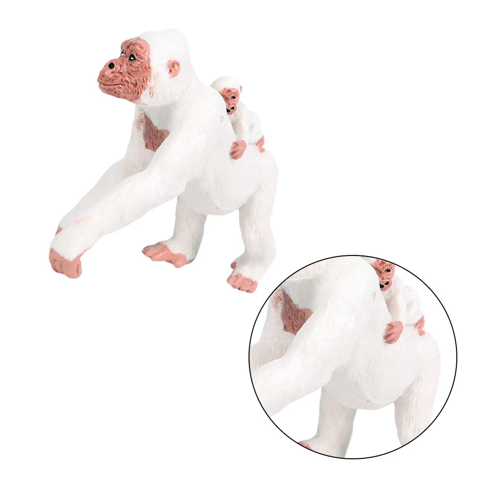 

Premium Wild Animal Monkey PVC Figure Educational Plaything Ornament Enhance Kids Cognition Toy Monkey Child Toy
