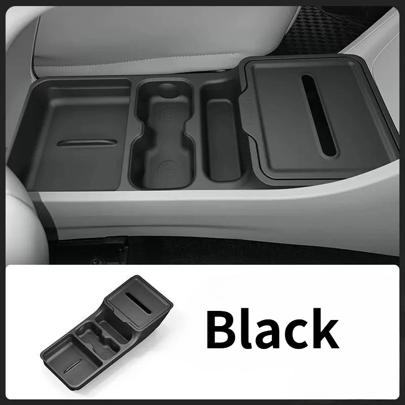 For Geely EX2 Proton eMas 5 Geome EV 2025 2026 Under Center Console Storage Box Anti-Slip Custom Fit Car Interior Accessory image 3